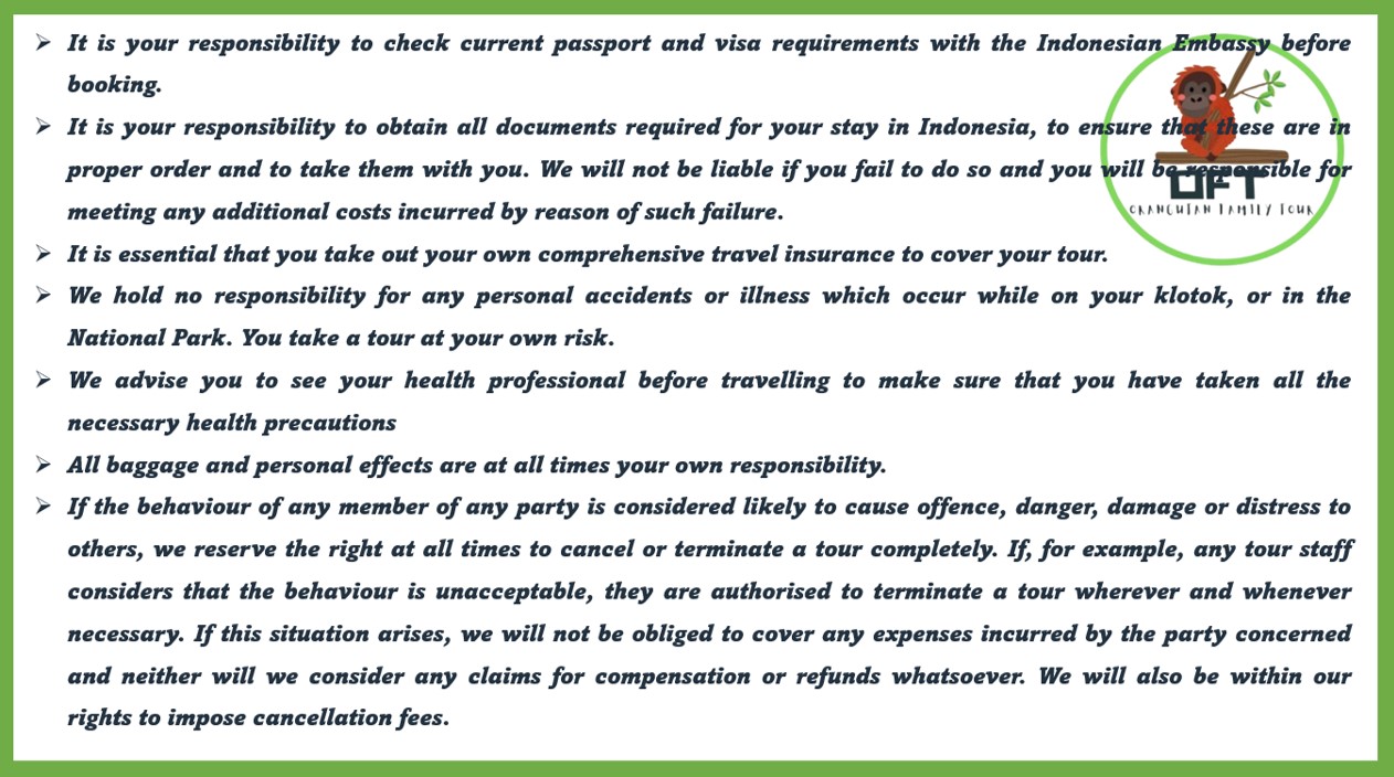 Visitor Guidelines & Responsibilities
